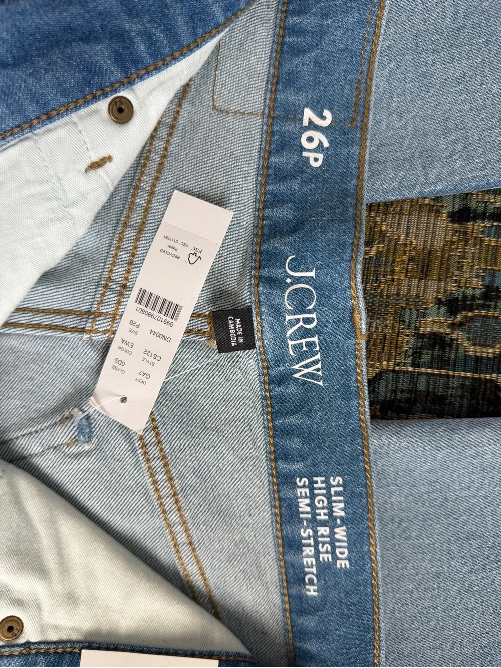 J. Crew crew slim